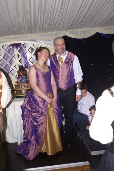 The happy couple