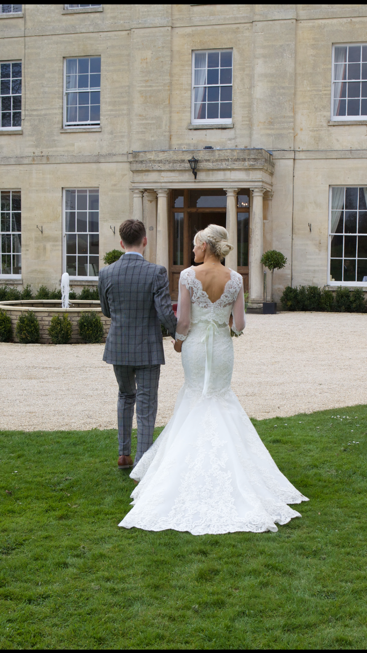 Dress and jacket back view