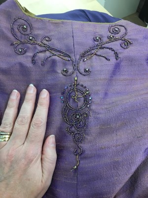 Beading detail