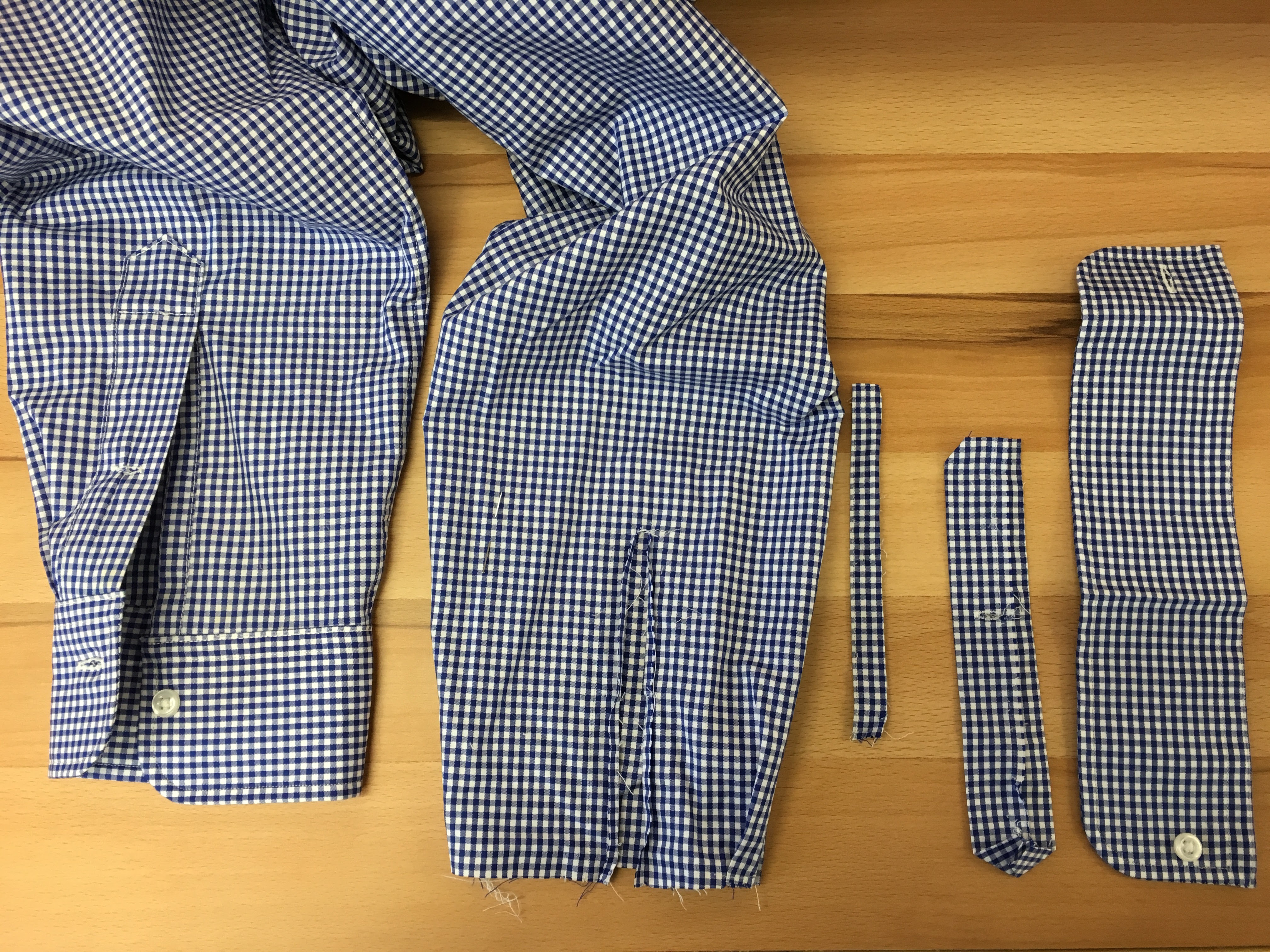 Shirt alteration